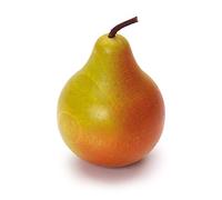 Erzi 11021 Pear Toy, Green-Red, Multicoloured, 4.2 x 6.7 cm