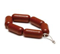 Erzi 15 x 4 x 2 cm Pretend Play Wooden Grocery Shop Merchandize Sausages Chain