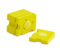 Erzi 5.3 x 6.4 x 4.9 cm Pretend Play Wooden Grocery Shop Merchandize Cheese To Cut