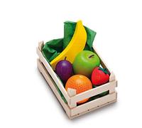 Erzi Pretend Play Wooden Grocery Shop Merchandize Assorted Small Fruits