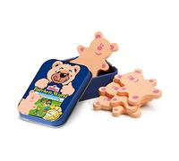 Erzi Pretend Play Wooden Grocery Shop Merchandize Cold Cuts in a Tin