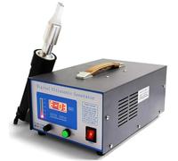 ERZJUT Ultrasonic Plastic Welding Machine,28khz 1500W Portable Spot Welding Machine, Ultrasonic Spot Welder with 5 Welding Heads for Abs Pp Pe
