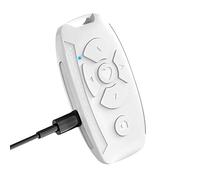 ERZU Blue Tooth Remote Camera Shutter - USB Wireless Phone Page Turner, Live Video Remote Control for Tik-Tok Kwai Ebook APPs, For IOS Android Phone, 10-15M Sensing Range
