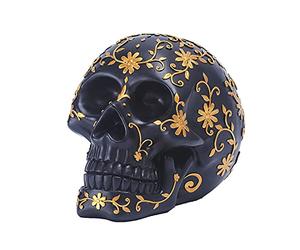 ERZU Life Size Human Skull Model 1:1 Human Skull Head Bone Model Human Skull Head Bone Model with Exquisite Workmanship for Halloween Decoration Supplies