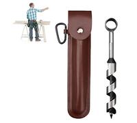 ERZU Manual Auger Survival Settlers Tool Bushcraft Hand Auger Wrench Gear and Equipment Eye Wood Drill Peg and Manual Maker