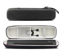 ES-50 Hard Storage Case Compatible with EPSON Workforce ES-50/ES-55R/ES-60W/ES-65WR/DS-30/DS-70/DS-80W Document Scanner,Advanced Texture, dust-Proof, Waterproof, and Drop Proof(Black)