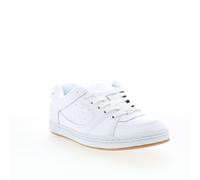 ES Accel 5101000215100 Mens White Leather Skate Inspired Trainers Shoes