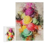 Es Cream - Wooden Brain Teaser for Adults, 500 PCS, Thoughtful Present; for Shared Table Time