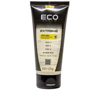 ES Eco Style Extreme Stiff Hold Styling Gel, 6oz - Long-Lasting Hold & Shine, Alcohol-Free, Ideal for All Hair Types