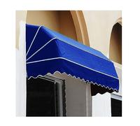 es Faltbares Wasserdichtes Sonnenschutz-Markise - Teleskopische Überdachung für Außenbereich 110x80x80CM Blau Ideal für Garten & Terrasse Zusammenklappbar & Praktisch