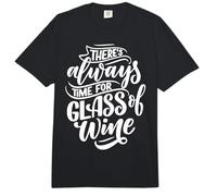 ES ist Immer Zeit für EIN Glas Weinfest Vino Comfort Colors Adult Heavyweight T-Shirt