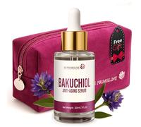 ES PrimeLine The Face Serum is Primeline Bakuchiol Retinol for Soft Skin, Ultra Moisturising Anti-Aging Serum for Lines, Vitamin C, Wrinkles and Acne, Mother's Day Gift