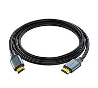 es-uk HDMI 2.1 Cable 1m, 2m, 3m & 5m 8K Ultra HD 48Gbps, Supports 8K@60Hz 4K@120Hz, HDCP 2.2, Dynamic HDR, Dolby Vision, PS5 PS4 PS4 Pro Xbox Series X Xbox Series S Xbox One X PC Compatible (1m)