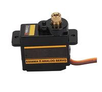 ES08MAII Metal Gear Servo, High Speed Digital Servo Motor for RC Helicopter Airplane Car Boat Robot Controls