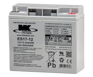 ES17 12-12V 18Ah MK Battery