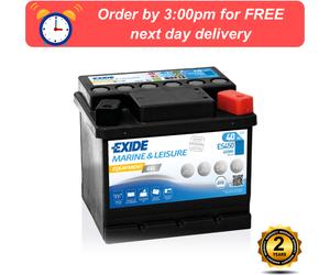 ES450 Exide G40 Marine and Multifit Gel Leisure Battery 40Ah