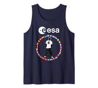 ESA Astronaut Cool Outfit in Member States Flag Tank Top