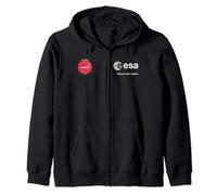 ESA European Space Agency Mission EnVision Patch Zip Hoodie