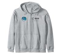 ESA European Space Agency Mission MetOp-SG A Patch Zip Hoodie