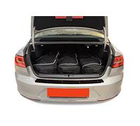 ESA Rear Bumper Protector For VOLKSWAGEN PASSAT B8 SEDAN 2015-2021 ABS Plastic, Black
