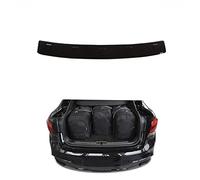 ESA Rear Bumper Protector Scratch Guard For BMW X6 2008-2018 ABS Plastic, Black