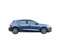 ESA WIND RAIN SUN DEFLECTORS Compatible with FORD FOCUS MK4 5D 2018 onwards, Black