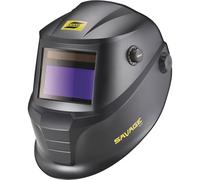 ESAB 070000490 SAVAGE A40 Welding Helmet, External Shade Adjustment, 10x5cm True Color Viewing Lens, Sensitivity/Delay Control