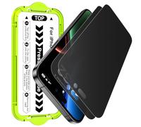 Esanik Matte Privacy Screen Protector for iPhone 17, 2x Matte Anti-Spy Tempered Glass Film, Anti-Glare & Anti-Fingerprint (2025-6.3 inch)