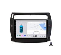 EsaSam 2+32G Octa Core Android 14 Car Radio Stereo for Citroen C4 2004~2014 9 Inch Touchscreen Multimedia with Navigation, BT, Wireless Carplay Android Auto, 1080P Backup Camera,A,C10 Pro