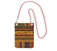 ESASAM Abstract African National Pattern A Large Capacity Crossbody Phone Case For Worry Free Travel