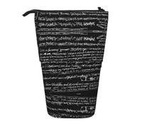 ESASAM Abstract Science Chemistry A Pencil Case with A Retractable Design, Versatile and Durable