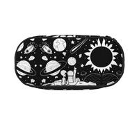 ESASAM Astronaut and Alien Fashion Pencil Case-The Necessary Storage Space for Pens, Pencils and Stationery
