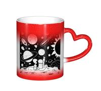 ESASAM Astronaut and Alien Starry Sky Color Changing Mug, Adding A Touch of Magic to Your Daily Life