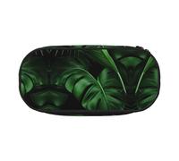 ESASAM Banana Leaf Green Fashion Pencil Case-The Necessary Storage Space for Pens, Pencils and Stationery