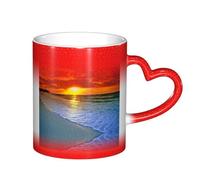 ESASAM Beach with Sunset Starry Sky Color Changing Mug, Adding A Touch of Magic to Your Daily Life