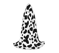 ESASAM Black Leopard Teenage Hooded Cloak - Oversized Hat, Comfortable And Durable