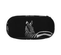 ESASAM Black & White Zebra Fashion Pencil Case-The Necessary Storage Space for Pens, Pencils and Stationery