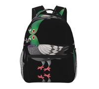 ESASAM Cartoon Pigeon Print Stylish Casual Backpack – Trendy Design, Lightweight Material, Multiple Print Options