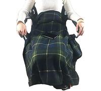 EsaSaM Checked Scarf, Wheelchair Blanket, Lightweight Winter Legs Feet Warmer Cover Wind Protection Sleeping Bag