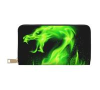 ESASAM Chinese Dragon Long Imitation Leather Wallet, Stylish, Practical, and Durable
