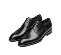 EsaSam Classic Men Derby Dress Shoes Lace Up Oxfords Black