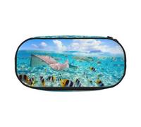 ESASAM Colorful Fishes Fashion Pencil Case-The Necessary Storage Space for Pens, Pencils and Stationery