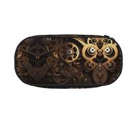 ESASAM Cool Steampunk Gears Fashion Pencil Case-The Necessary Storage Space for Pens, Pencils and Stationery