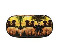 ESASAM Cute Couple Monkey Fashion Pencil Case-The Necessary Storage Space for Pens, Pencils and Stationery