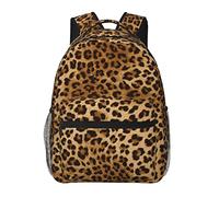 ESASAM Cute Leopard Print Stylish Casual Backpack â€“ Trendy Design, Lightweight Material, Multiple Print Options
