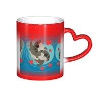 ESASAM Cute Otters Starry Sky Color Changing Mug, Adding A Touch of Magic to Your Daily Life