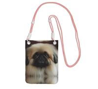ESASAM Cute Pekingese A Large Capacity Crossbody Phone Case For Worry Free Travel