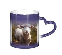 ESASAM Cute Sheep Lamb Starry Sky Color Changing Mug, Adding A Touch of Magic to Your Daily Life