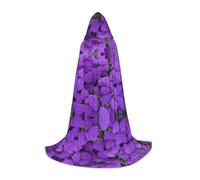 ESASAM Dark Purple Texture Marble Teenage Hooded Cloak - Oversized Hat, Comfortable And Durable