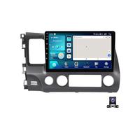 EsaSam Double Din Android 13 Car Stereo Radio for Civic 2005~2012 9 Inch Touchscreen Multimedia with Navigation MP5 Player, DSP RDS FM, Carplay/Android Auto,LHD,4 Core M100S 1G+32G